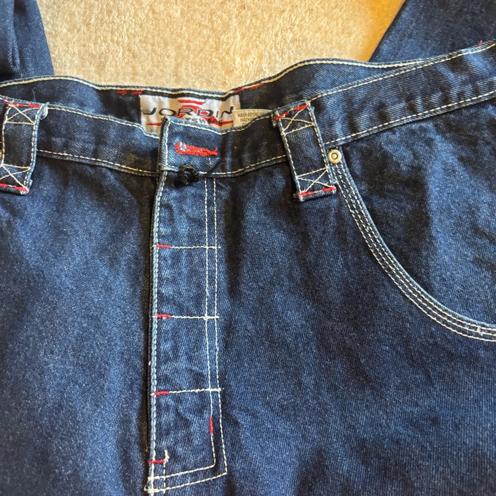 VINTAGE  Y2K JORDIN 1972 MEN WIDE LEGS PANTS 100% COTTON GRUNGE 38x34